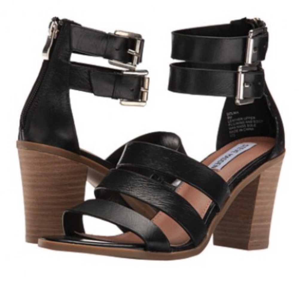NWOT Steve Madden Black Heels 8.5